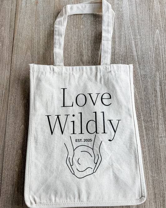 Love Wildly Reusable Tote Bag